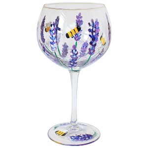 Lavender & Bees Glass
